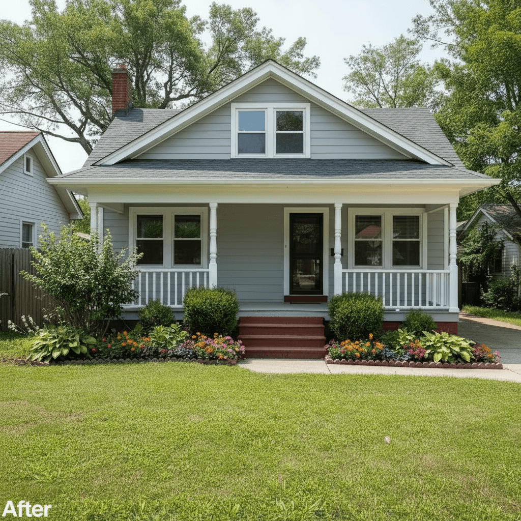 Fargo home after renovation by Prairie Home Rescue